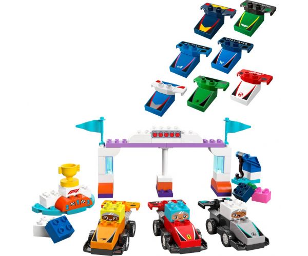 LEGO® DUPLO®: F1® versenyautók és pilóták (10445)
