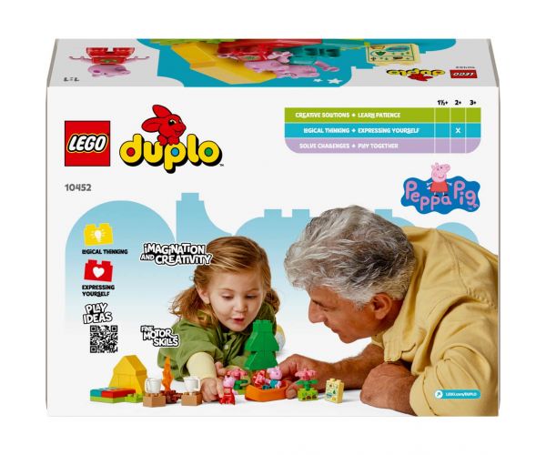 LEGO® DUPLO®: Peppa malac Kempingezős kirándulás (10452)