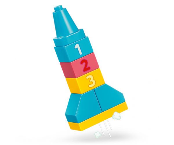 LEGO® DUPLO®: Színpompás, kreatív csomag (10479)