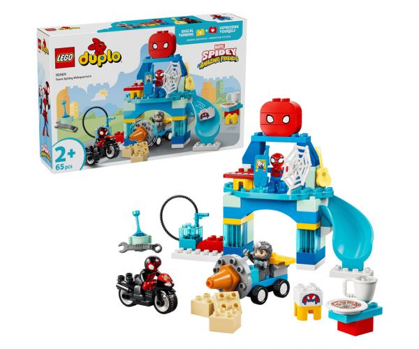 LEGO® DUPLO® Szuperhősök: A pókcsapat főhálószállása (10464)