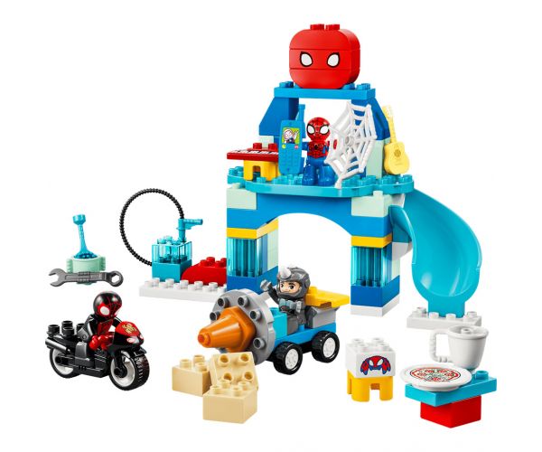 LEGO® DUPLO® Szuperhősök: A pókcsapat főhálószállása (10464)