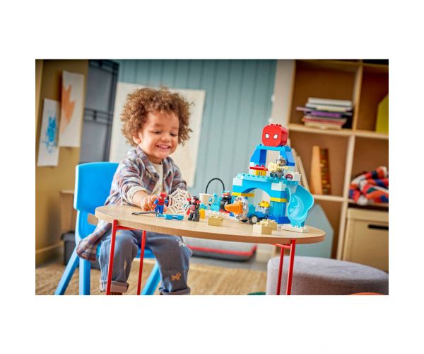 LEGO® DUPLO® Szuperhősök: A pókcsapat főhálószállása (10464)