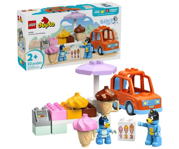 LEGO® DUPLO®: Fagyizás Bluey™-val (10458)