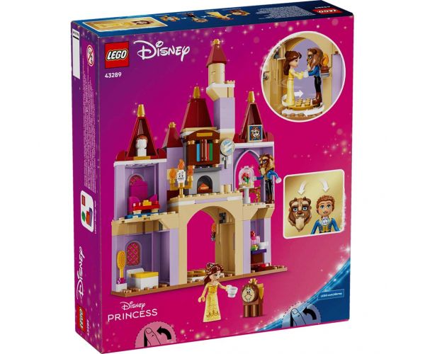 LEGO® Disney™: Belle és a Szörnyeteg varázslatos kastélya (43289)