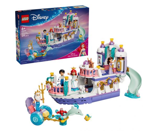 LEGO® Disney™ Ariel esküvői hajója (43299)