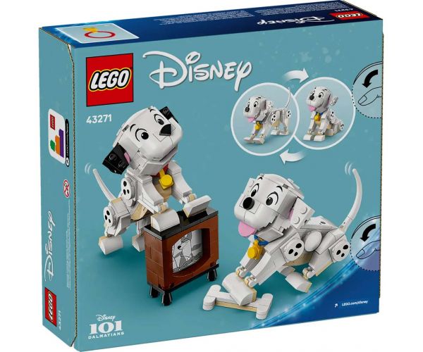 LEGO® Disney: 101 kiskutya: Kuksi és Pelyhes dalmatakölykök (43271)
