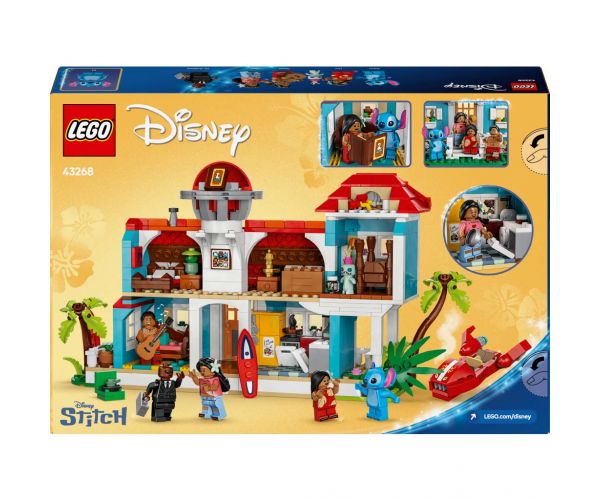 LEGO® Disney: Lilo és Stitch tengerparti háza (43268)