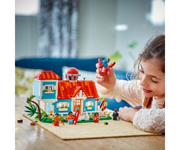 LEGO® Disney: Lilo és Stitch tengerparti háza (43268)