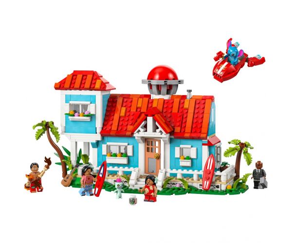 LEGO® Disney: Lilo és Stitch tengerparti háza (43268)
