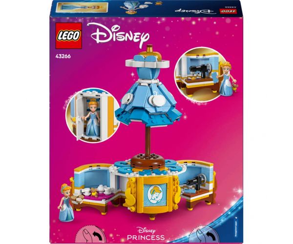 LEGO® Disney: Hamupipőke ruhája (43266)