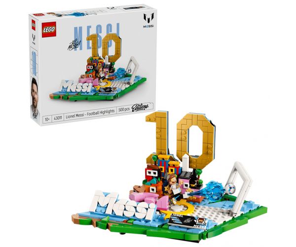 LEGO® Editions: Lionel Messi – A futball legjobb pillanatai (43011)