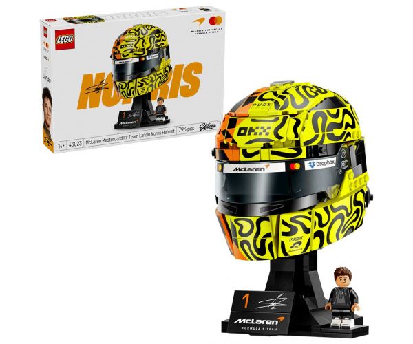 LEGO® Editions: McLaren Mastercard F1® Team Lando Norris sisakja (43023)