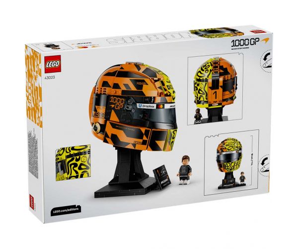 LEGO® Editions: McLaren Mastercard F1® Team Lando Norris sisakja (43023)