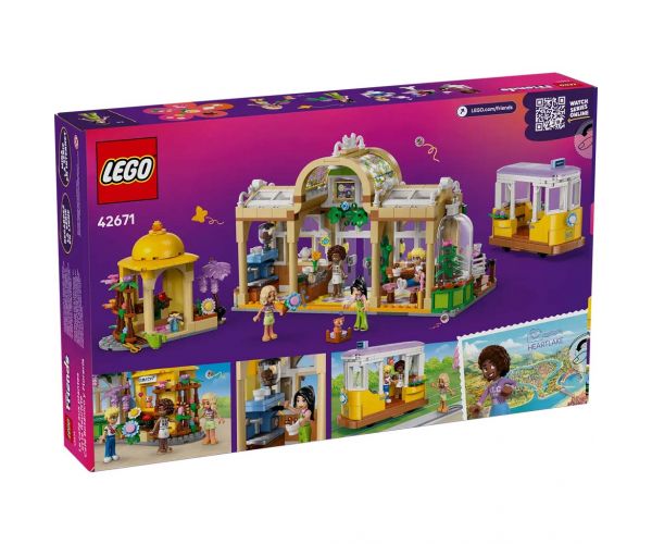 LEGO® Friends: Botanikus kávéház és virágbolt (42671)