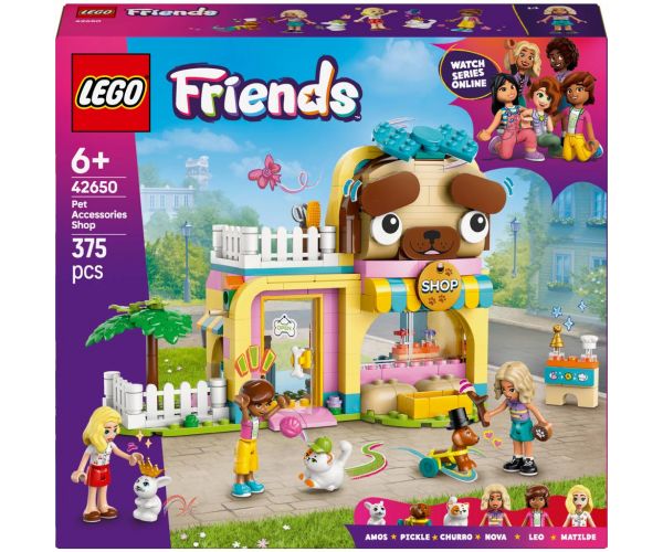 LEGO® Friends: Kisállatfelszerelések boltja (42650)