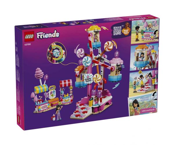 LEGO® Friends: Cukorkával és muffinnal díszített óriáskerék (42700)
