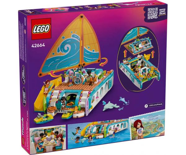 LEGO® Friends: Hajós kirándulás és kaland (42664)
