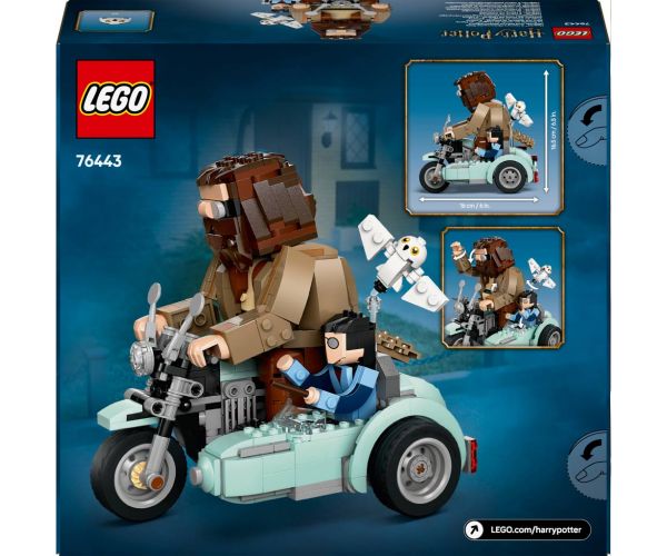 LEGO® Harry Potter: Hagrid™ és Harry motoros kalandjai (76443)