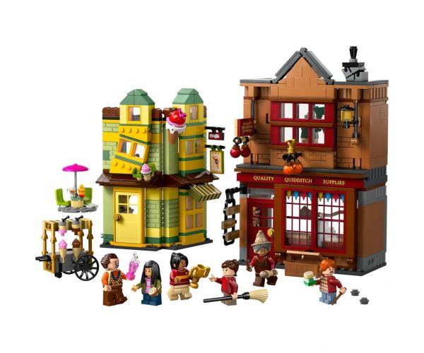 LEGO® Harry Potter: Kviddics™ a javából sportszaküzlet és a Fagylaltszalon (76452)