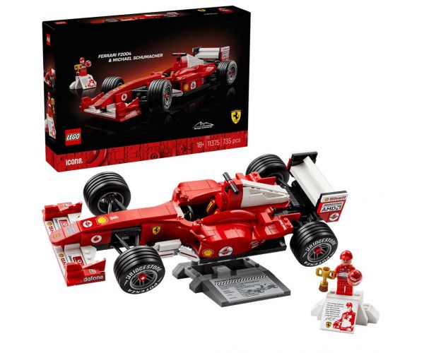 LEGO® Icons: Ferrari F2004 és Michael Schumacher (11375)