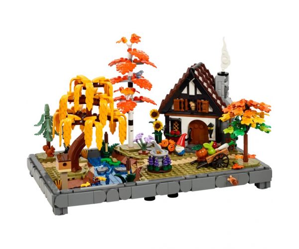 LEGO® Icons: Őszi kert házikóval (11372)