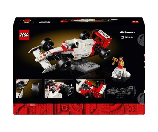 LEGO® Icons: McLaren MP4/4 és Ayrton Senna (10330)