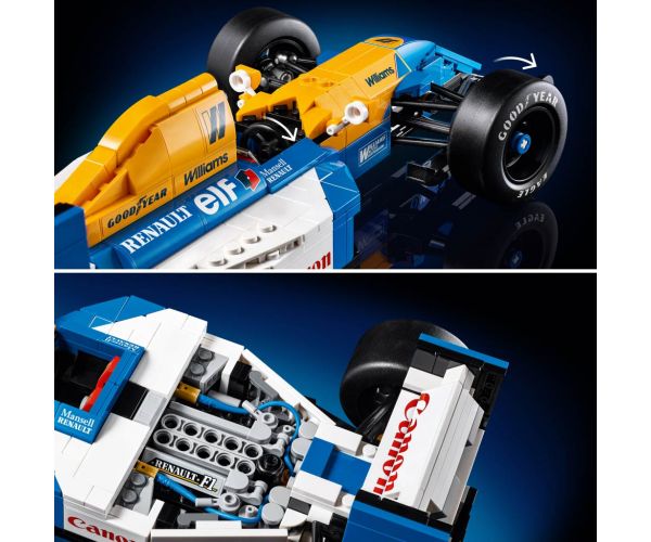 LEGO® Icons: Williams Racing FW14B és Nigel Mansell (10353)