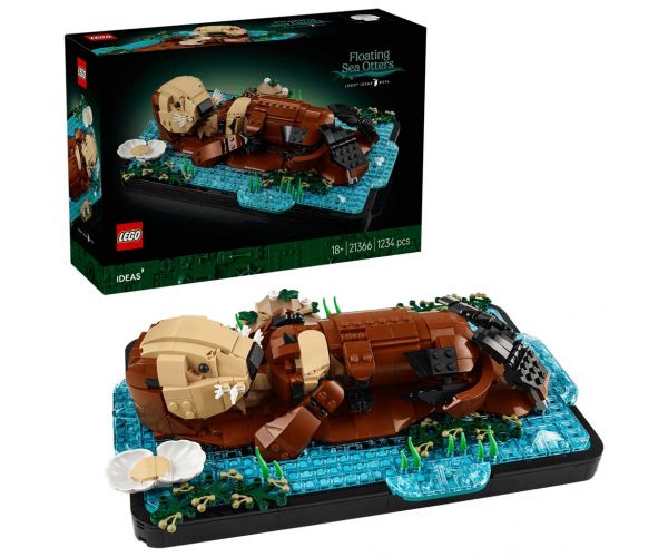 LEGO® Ideas: Úszkáló vidrák (21366)