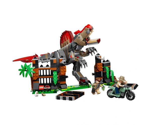 LEGO® Jurassic World™: Menekülés a spinosaurus elől (77982)