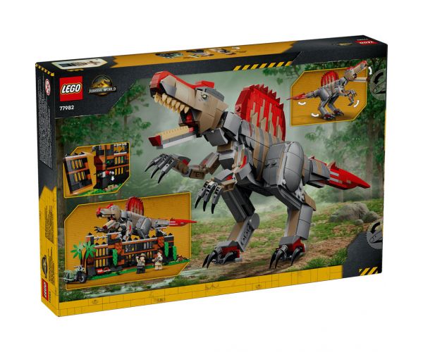 LEGO® Jurassic World™: Menekülés a spinosaurus elől (77982)