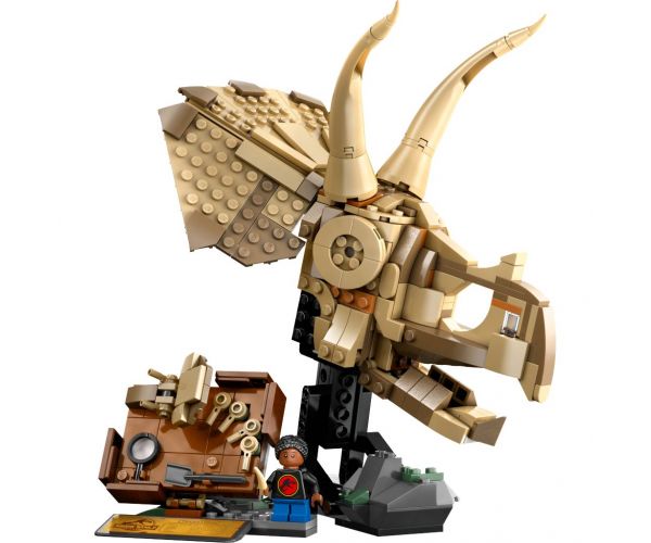 LEGO® Jurassic World: Dinómaradványok - Triceratops-koponya (76969)