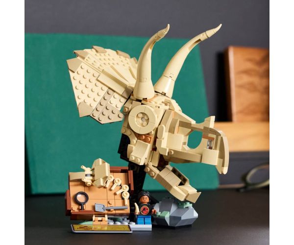 LEGO® Jurassic World: Dinómaradványok - Triceratops-koponya (76969)