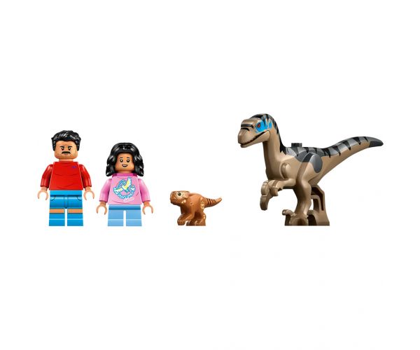 LEGO® Jurassic World: Terepjárós menekülés a raptor elől (76972)
