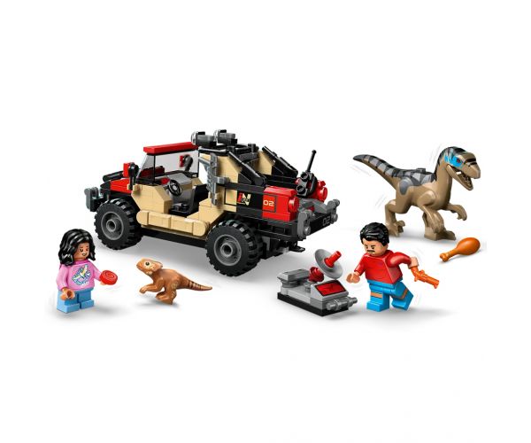 LEGO® Jurassic World: Terepjárós menekülés a raptor elől (76972)