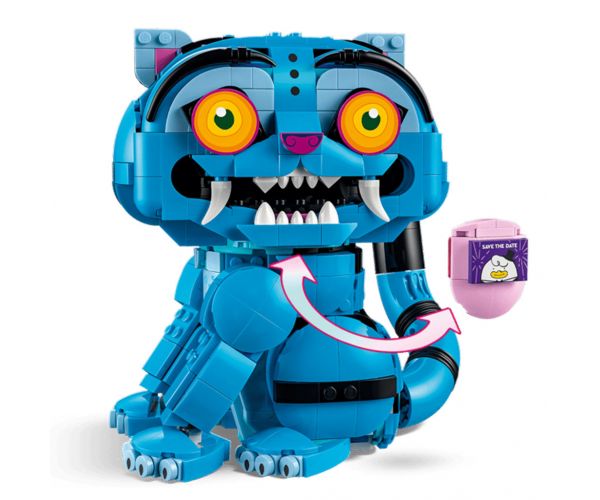 LEGO® KPop Demon Hunters™: Derpy tigris és Sussie madár (72537)