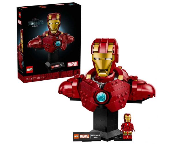LEGO® Marvel: Vasember MK4 mellszobor (76327)