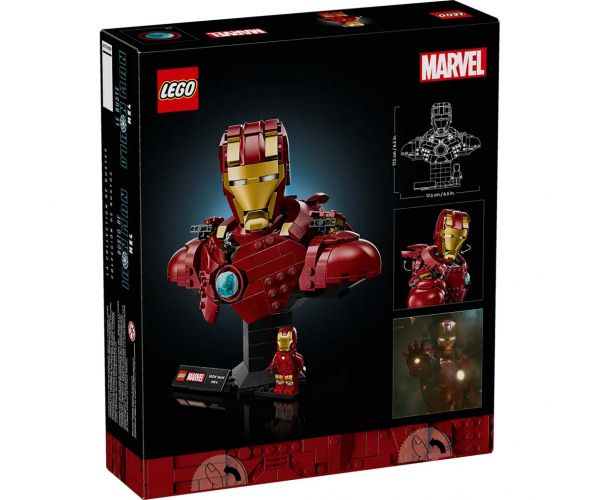 LEGO® Marvel: Vasember MK4 mellszobor (76327)
