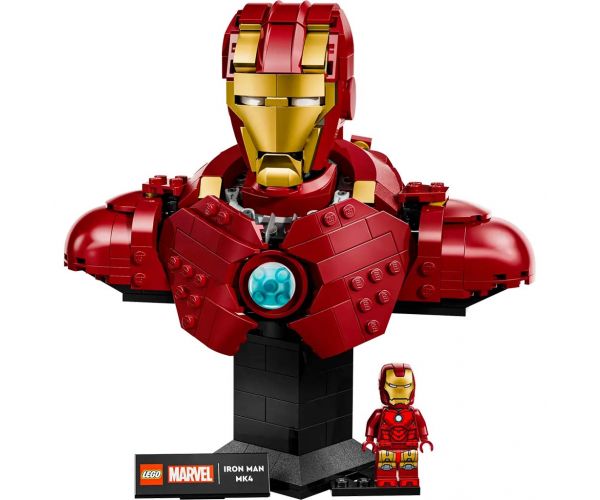 LEGO® Marvel: Vasember MK4 mellszobor (76327)