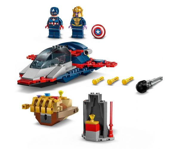 LEGO® Marvel: Amerika Kapitány vs. Thanos (76319)
