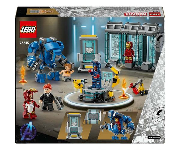 LEGO® Marvel: A Vasember laboratóriuma: Páncélcsarnok (76315)