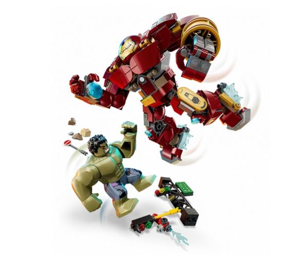 LEGO® Marvel: Hulkbuster és Hulk óriási csatája (76343)