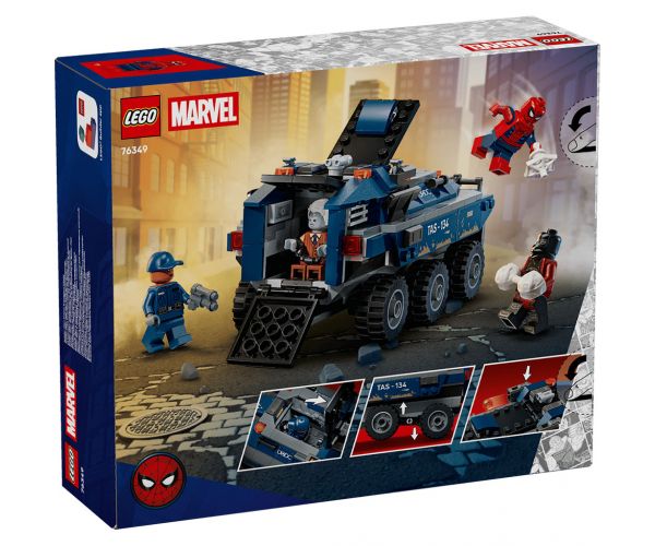 LEGO® Marvel: Pókember: a rabszállító üldözése (76349)