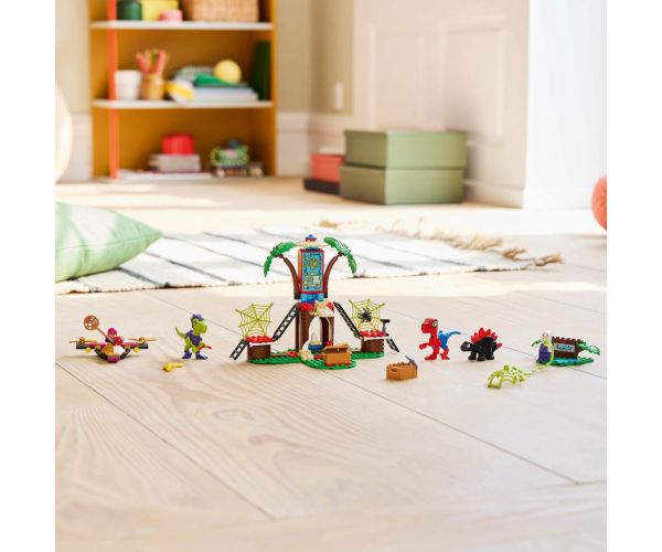 LEGO® Marvel: Pókember és Gobby raptorcsatája a lombház főhadiszálláson (11200)