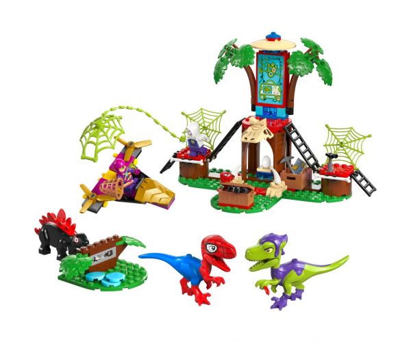 LEGO® Marvel: Pókember és Gobby raptorcsatája a lombház főhadiszálláson (11200)