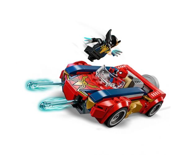 LEGO® Marvel: Pókember a venomizált Farkas ellen (76336)