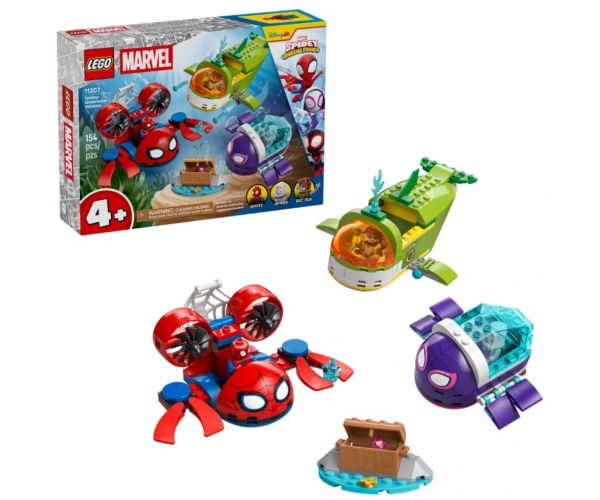 LEGO® Marvel: Pókember: vízi járművek (11207)