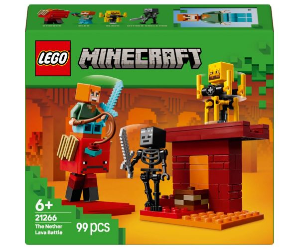 LEGO® Minecraft: Csata az alvilági lávatónál (3299)