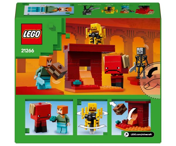 LEGO® Minecraft: Csata az alvilági lávatónál (3299)