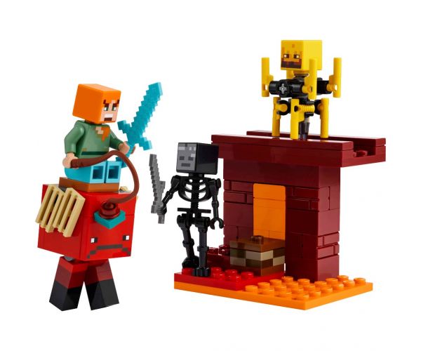 LEGO® Minecraft: Csata az alvilági lávatónál (3299)