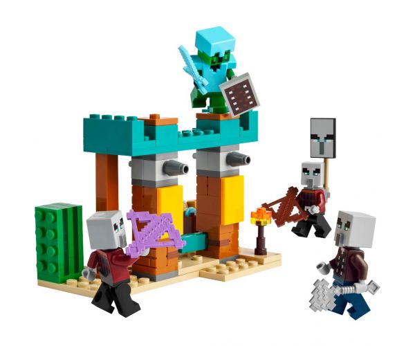 LEGO® Minecraft: Illagerek őrjárata a sivatagban (21267)